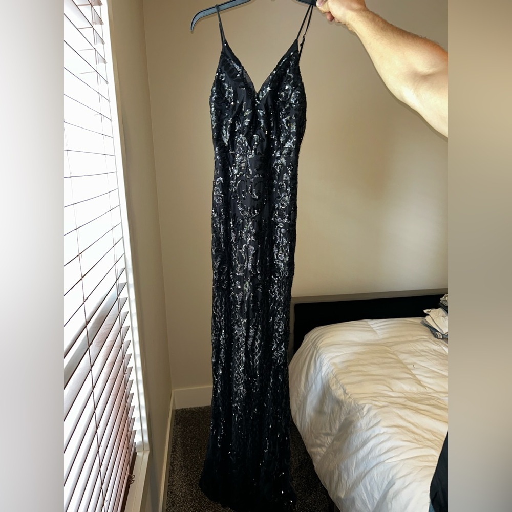 🩷Windsor Black sequin homecoming/prom Dress